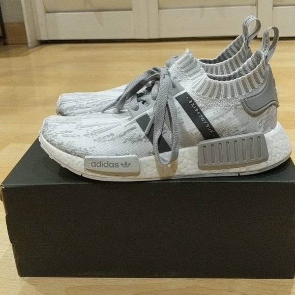 NMD_R1 Primeknit Glitch Camo Grey (women's) NMD_R1 Primeknit Glitch Camo Grey (women's)